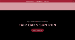 Desktop Screenshot of fairoakssunrun.com